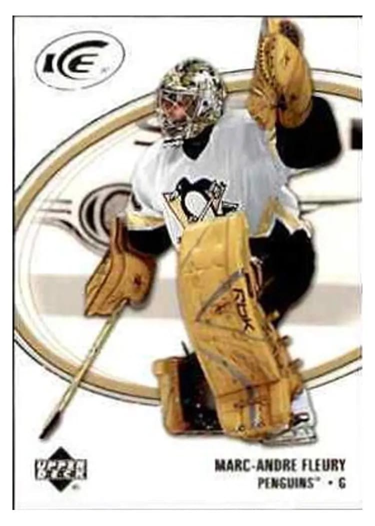 2005 Upper Deck Ice Marc-Andre Fleury #79 card