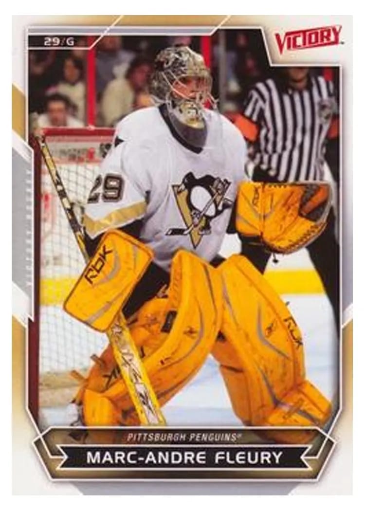 2007 Upper Deck Victory Marc-Andre Fleury #8 card