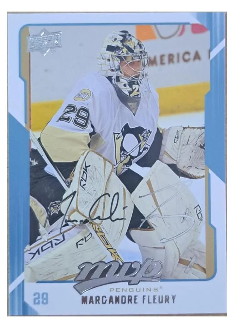 2008 Upper Deck MVP Marc-André Fleury #237 card