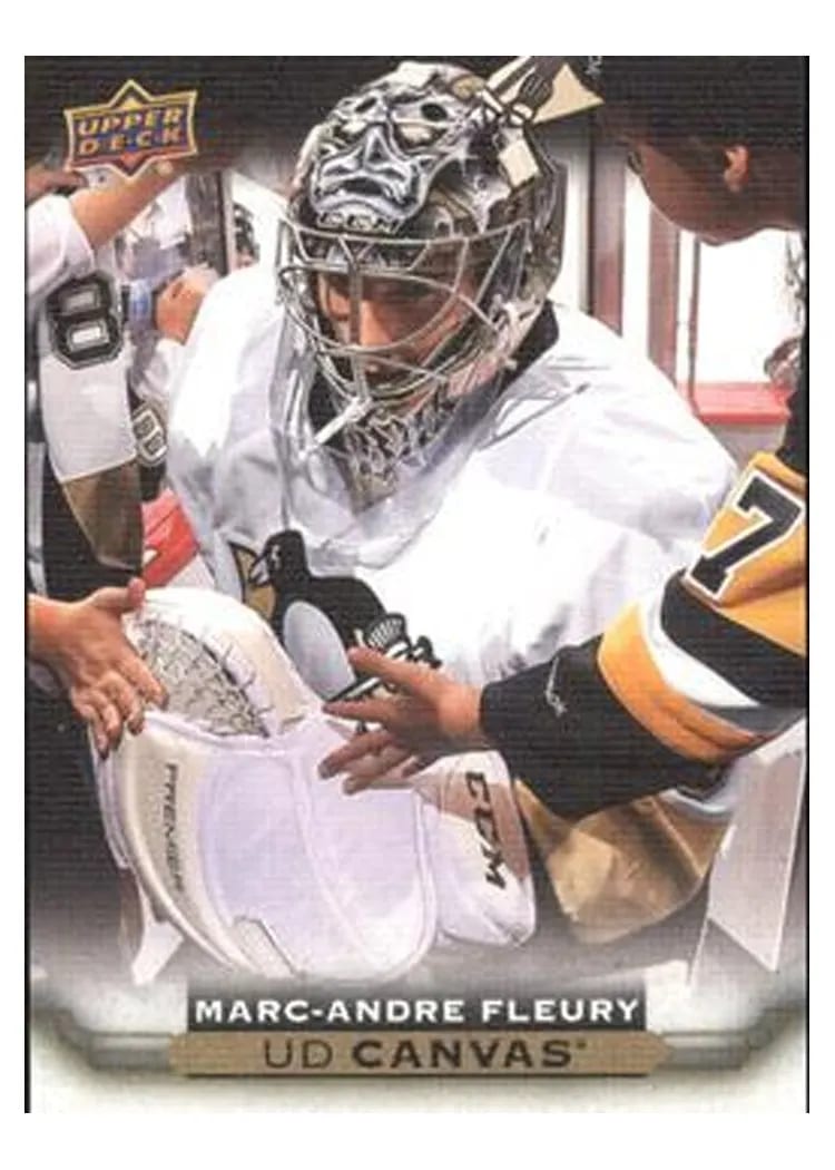 2015 Upper Deck Canvas Marc-Andre Fleury #C186 card