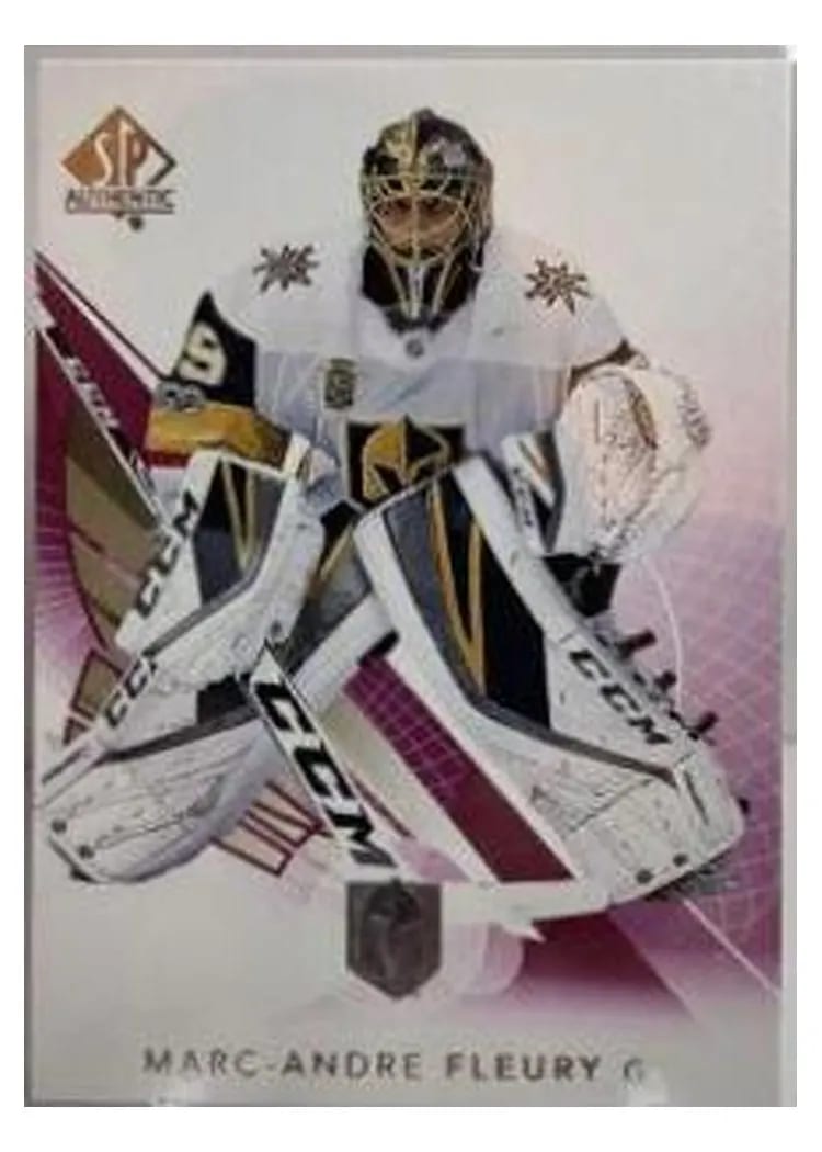 2017-18 SP Authentic Base Set Marc-Andre Fleury #31 card