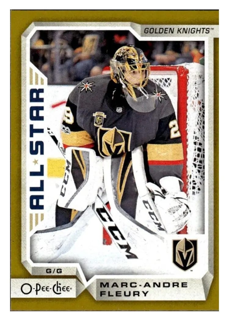 2018 O-Pee-Chee Marc Andre Fleury #7 card