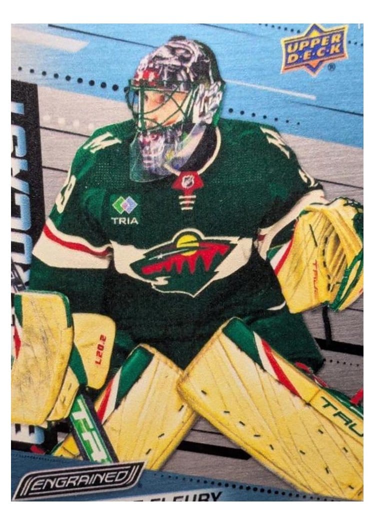 2023-24 Upper Deck Engrained ElectroCast Metal Marc-Andre Fleury #EC-32 card
