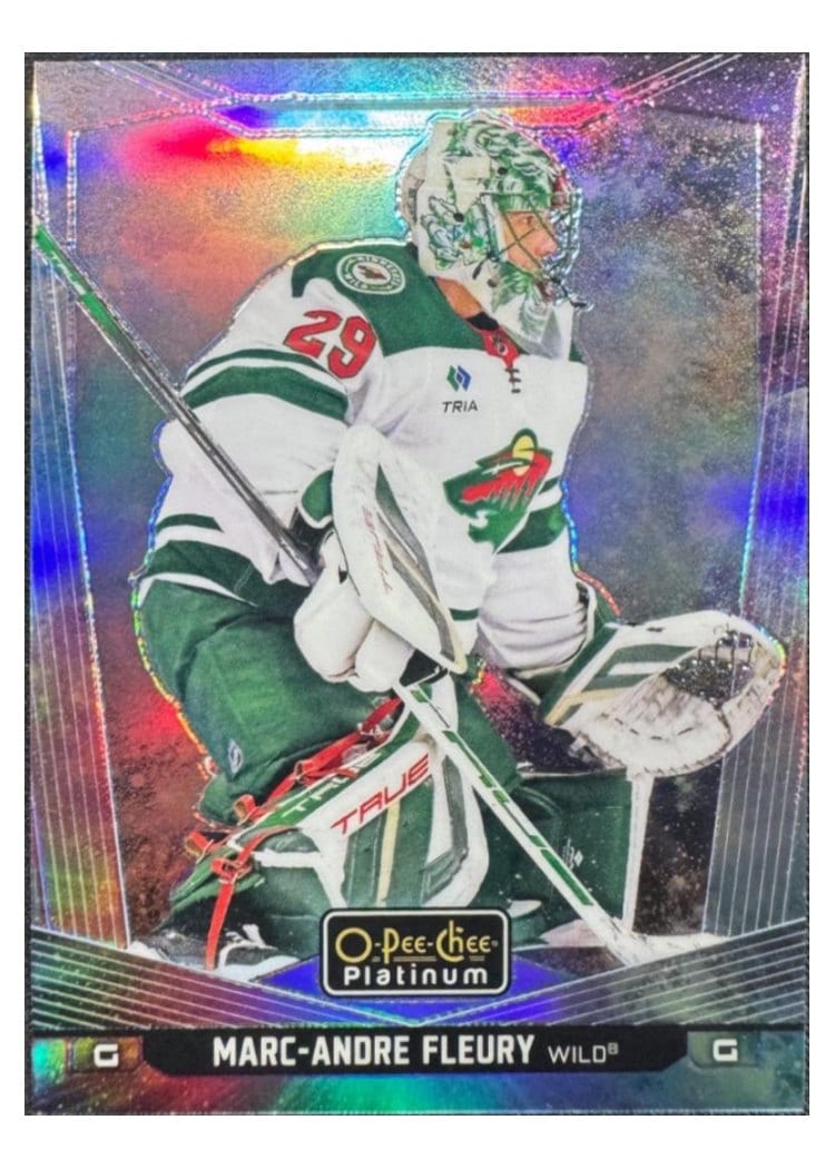 2024-25 O-Pee-Chee Platinum Base Set Marc-Andre Fleury #30 card