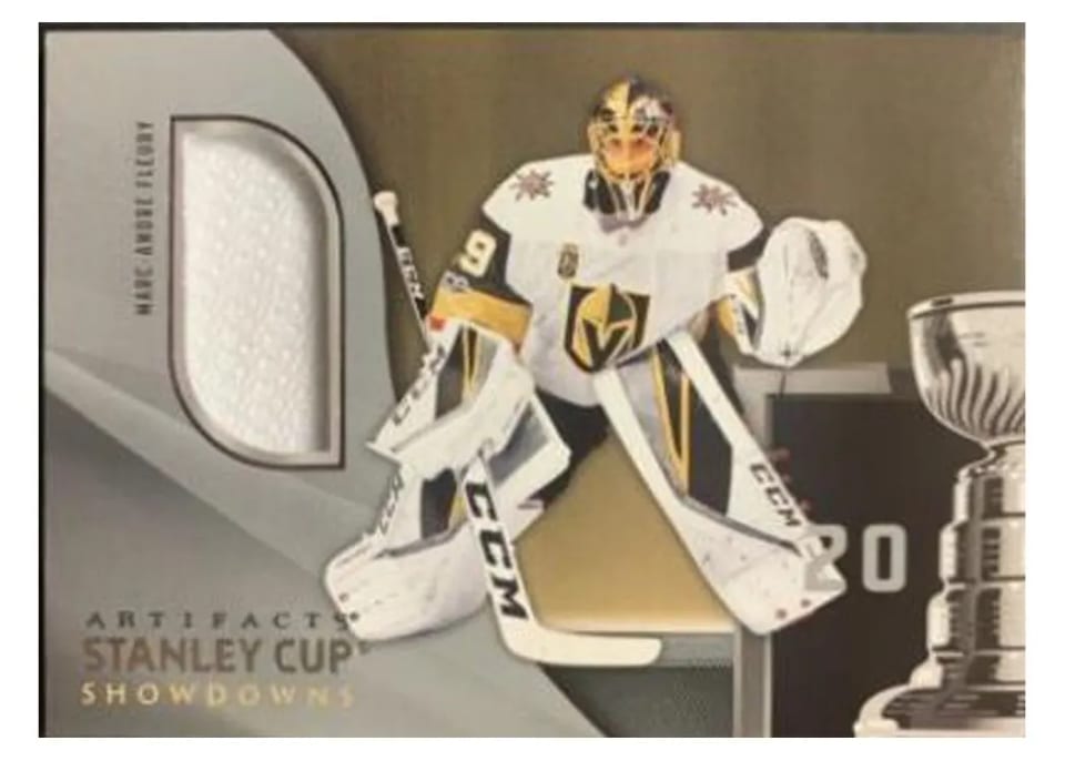 2024-25 Upper Deck Artifacts Stanley Cup Showdown Marc-Andre Fleury #SD-18A card