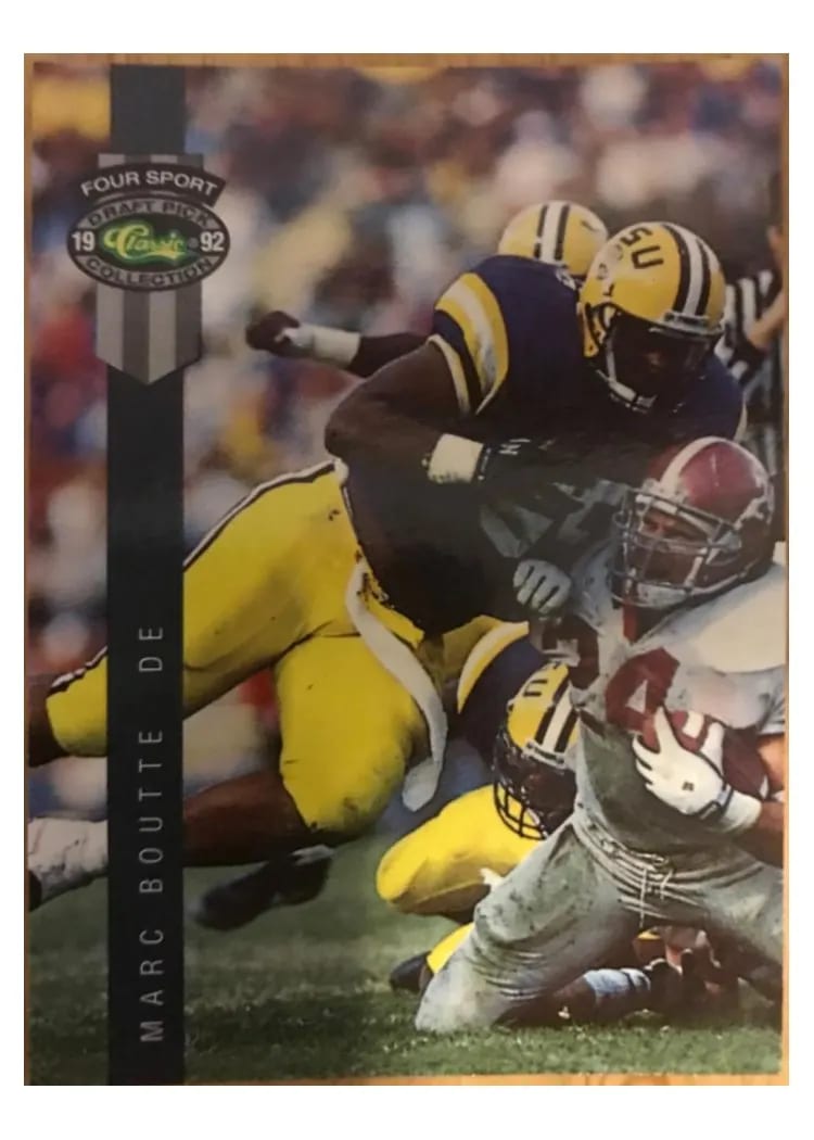 1992 Classic 4 Sport Marc Boutte #104 card