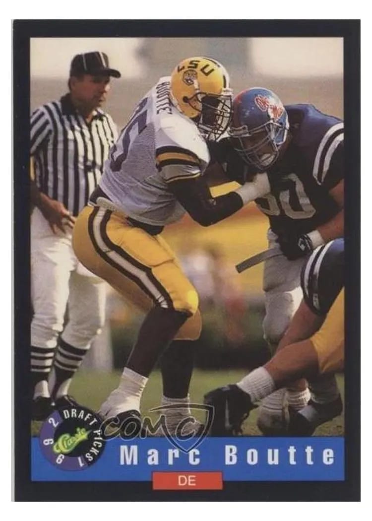 1992 Classic Draft Picks Marc Boutte #32 card