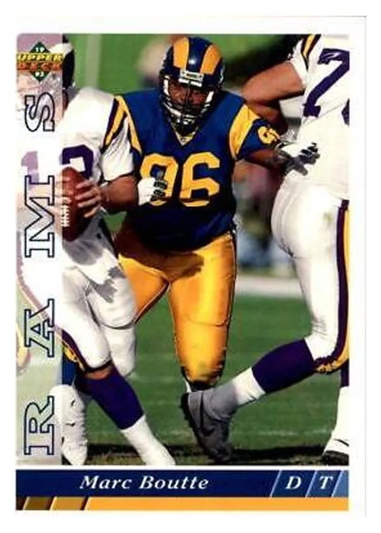 1993 Upper Deck Marc Boutte #94 card
