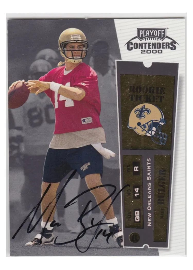 2000 Playoff Contenders Marc Bulger #143 card