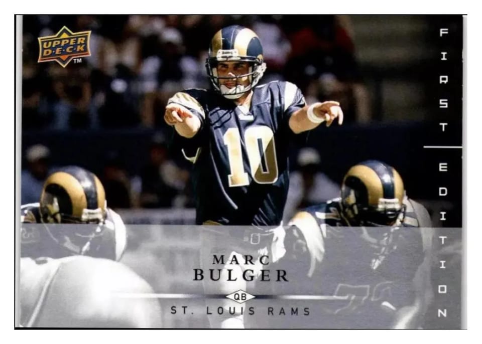 2008 Upper Deck First Edition Marc Bulger #133 card