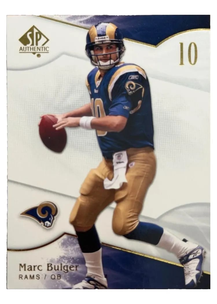 2009 SP Authentic Marc Bulger #38 card