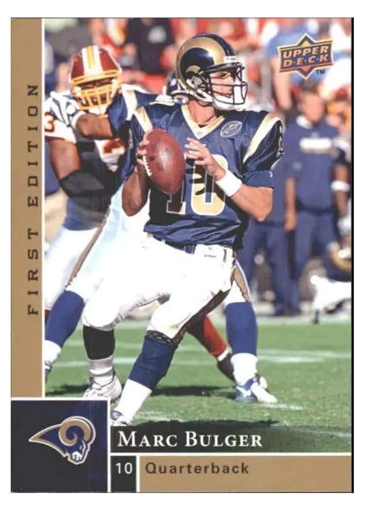 2009 Upper Deck First Edition Marc Bulger #135 card