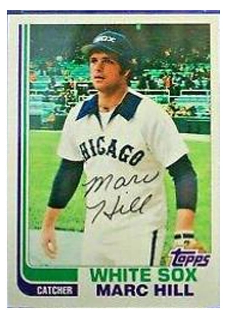 1982 Topps Marc Hill #748