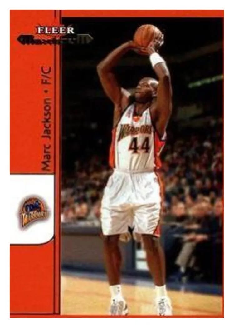 2001 Fleer Maximum Marc Jackson #156 card