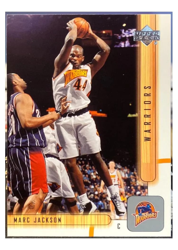2001 Upper Deck Marc Jackson #52 card