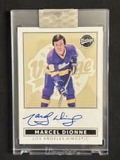 2024-25 Upper Deck Clear Cut Vintage Autos Marcel Dionne #VA-MD