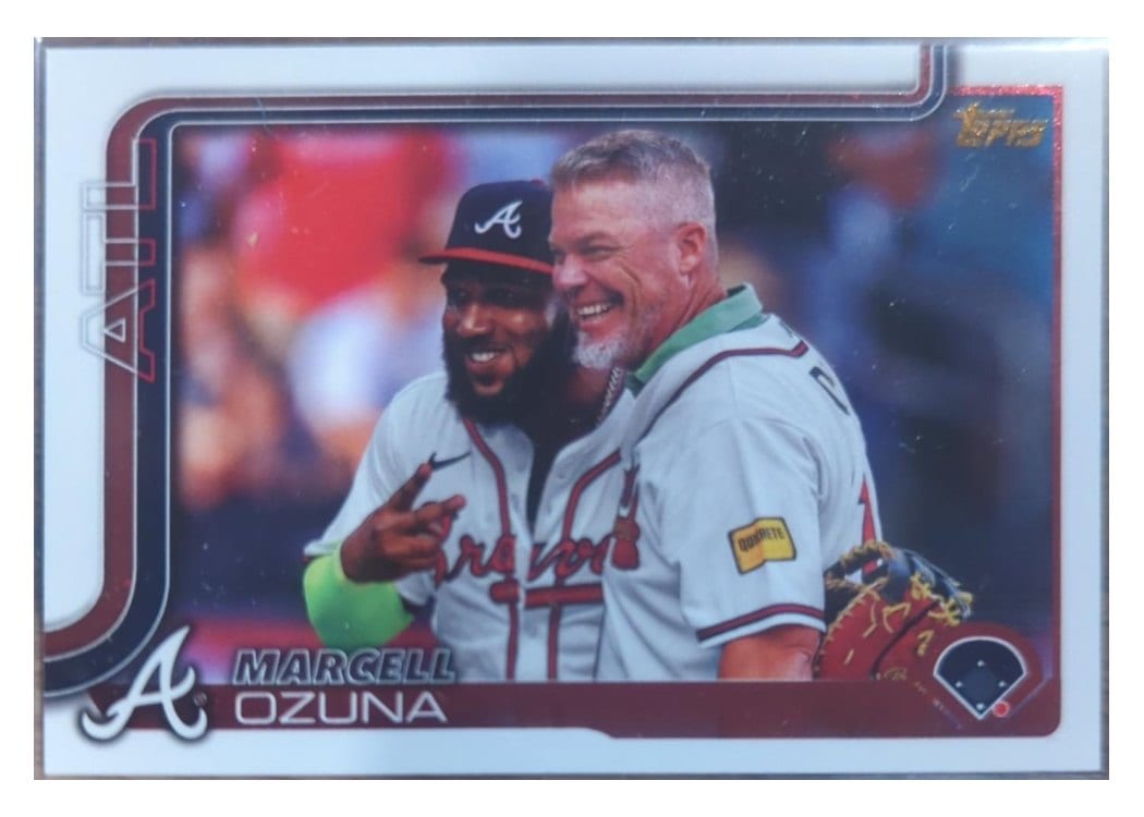 2025 Topps Base Set Marcell Ozuna #160 card