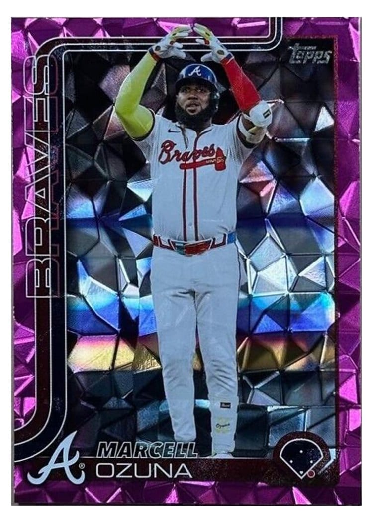2025 Topps Base Set Marcell Ozuna #160 card