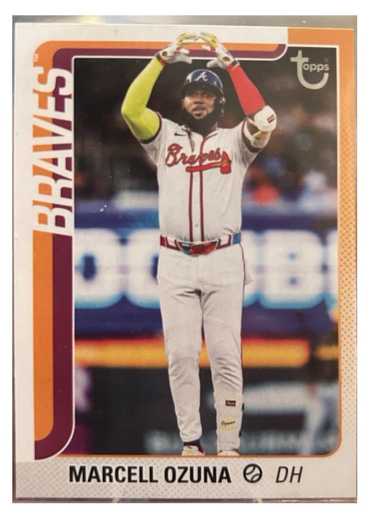 2025 Topps Base Set Marcell Ozuna #160 card
