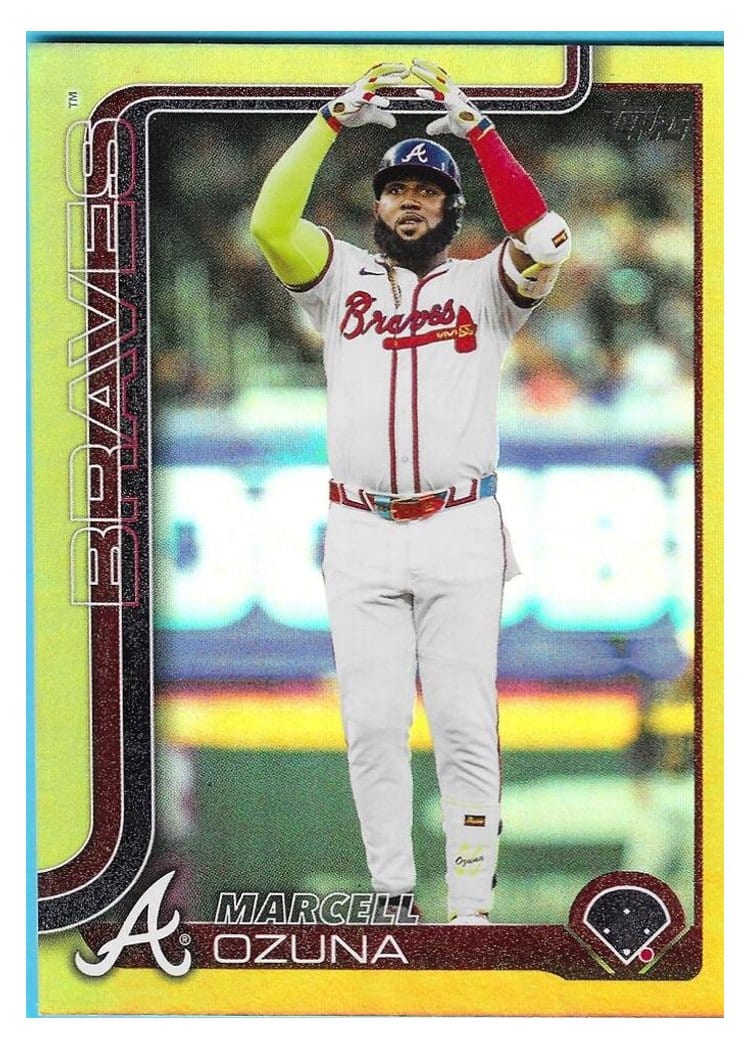 2025 Topps Base Set Marcell Ozuna #160 card