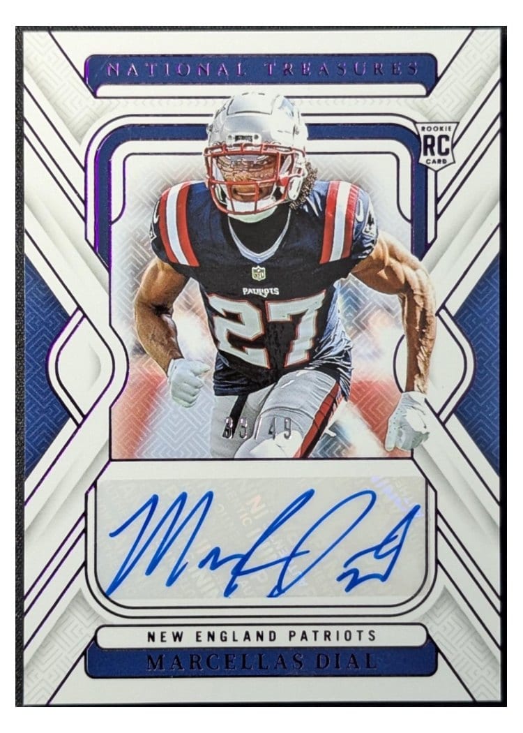 2024 Panini National Treasures Base Set Marcellas Dial #145 card