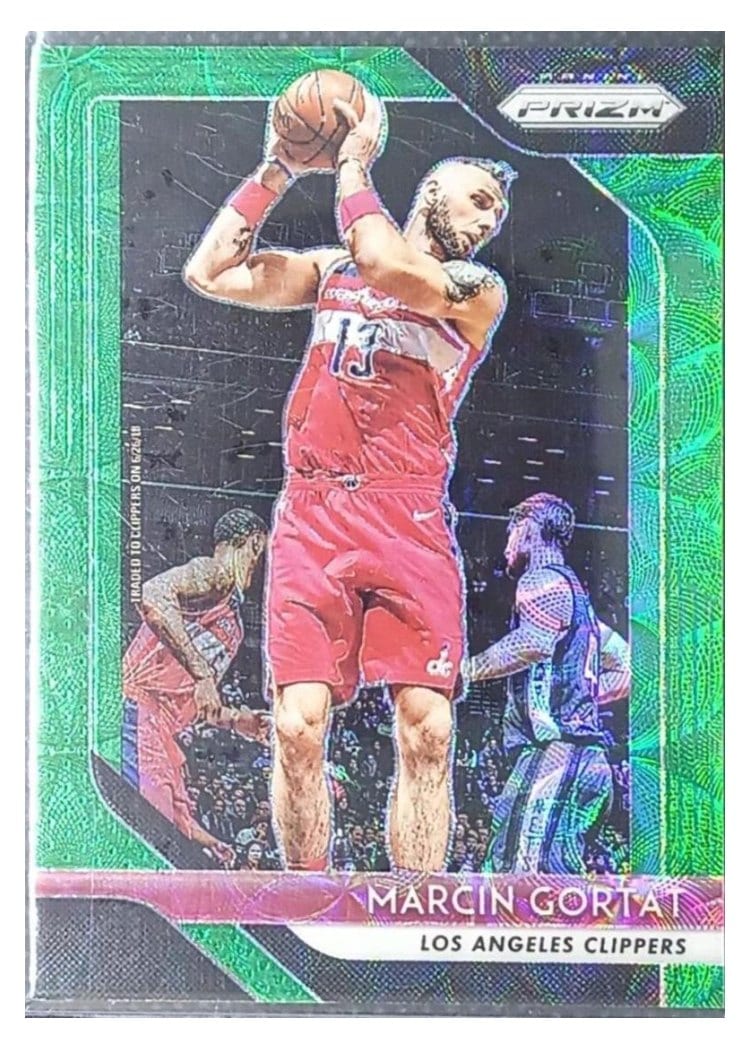 2018-19 Panini Prizm Base Set Marcin Gortat #264 card