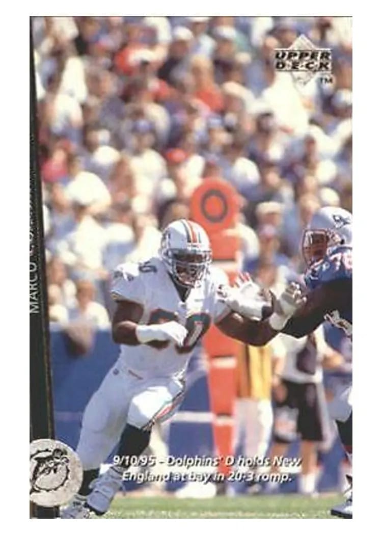 1996 Upper Deck Marco Coleman #44 card