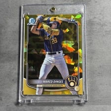 2025 Bowman Chrome Sapphire Edition Prospects Marco Dinges #BCP-183 card