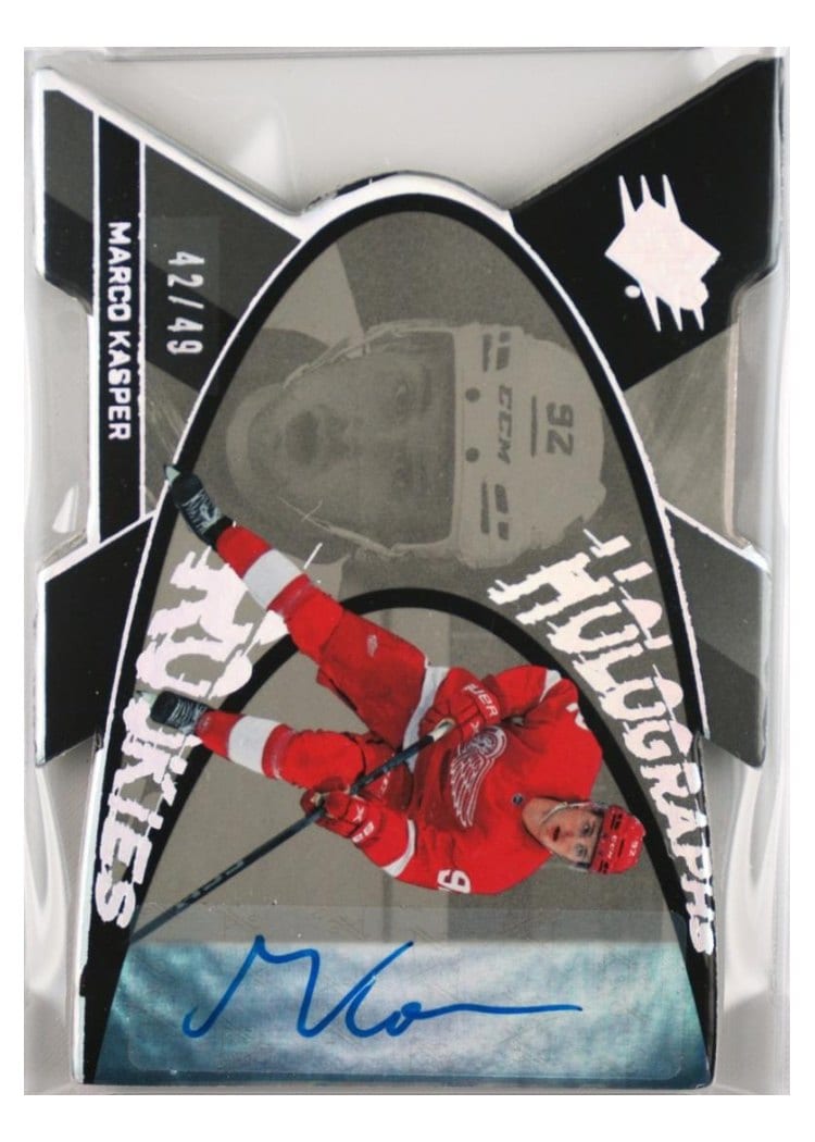 2023-24 SPx Autograph Holograph Rookies Marco Kasper #HGR-KA card