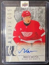 2025-26 Upper Deck Artifacts Autofacts Marco Kasper #AF-MK