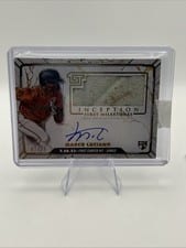 2024 Topps Inception MLB First Milestones Autographed Relic Marco Luciano #FMAR-ML card