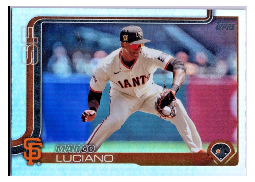 2025 Topps Base Set Marco Luciano #156 card