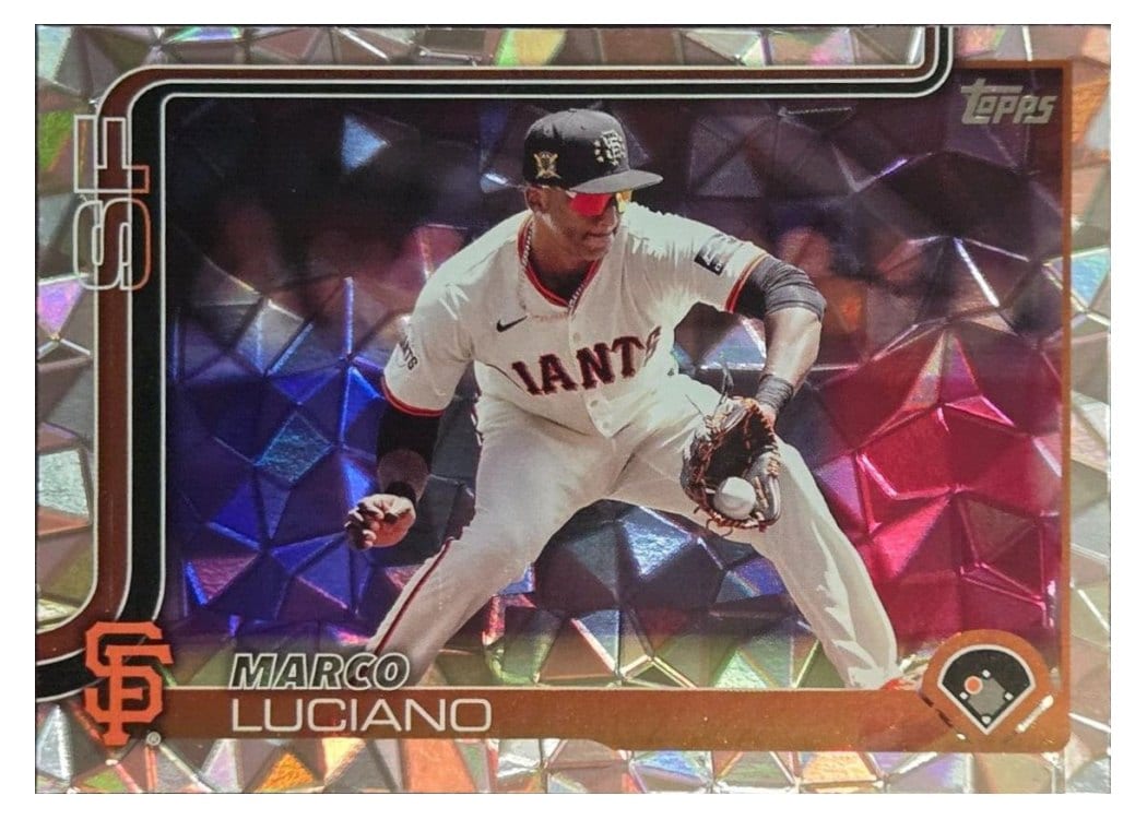 2025 Topps Base Set Marco Luciano #156 card