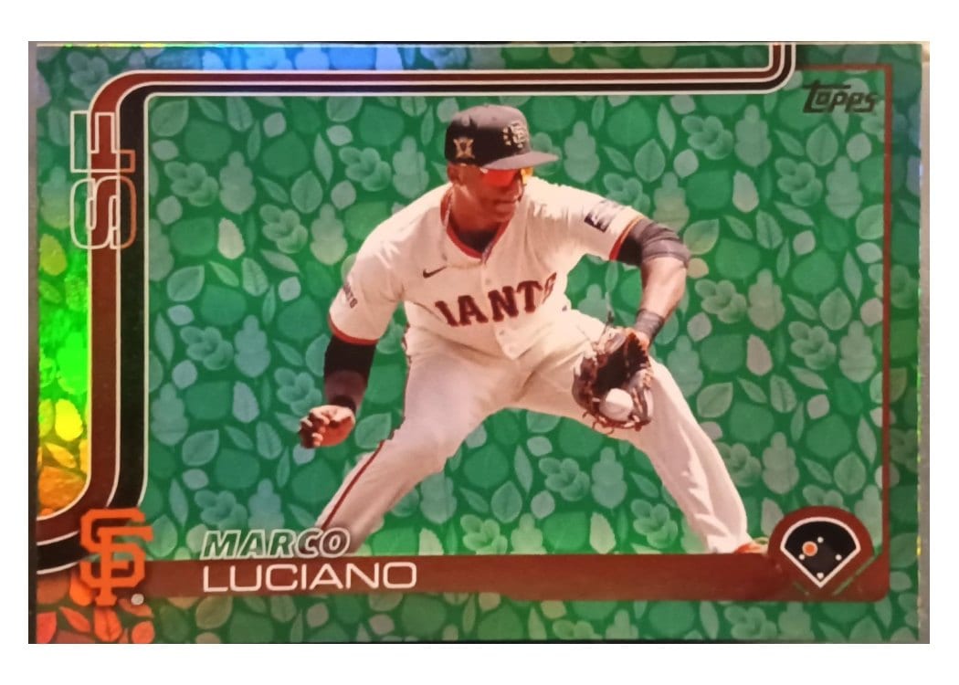 2025 Topps Base Set Marco Luciano #156 card