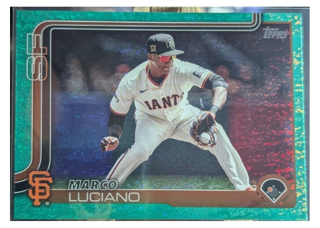 2025 Topps Base Set Marco Luciano #156 card