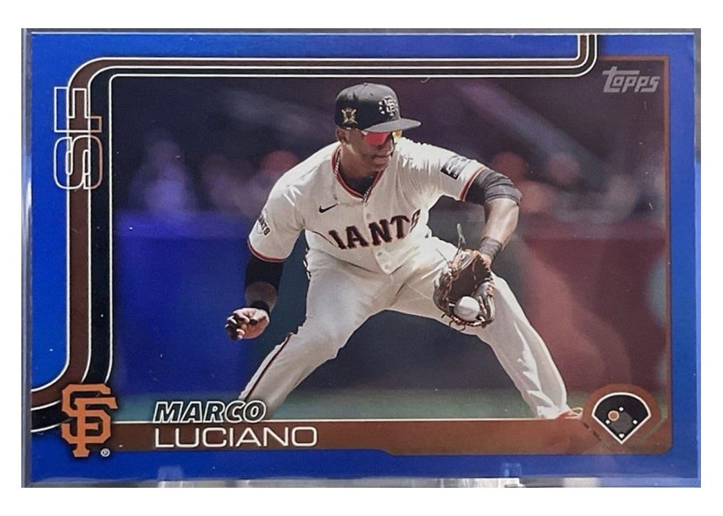 2025 Topps Base Set Marco Luciano #156 card
