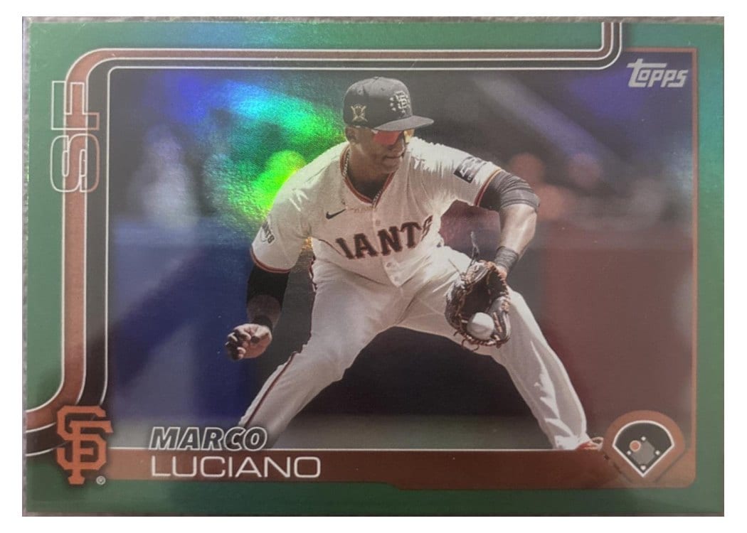 2025 Topps Base Set Marco Luciano #156 card