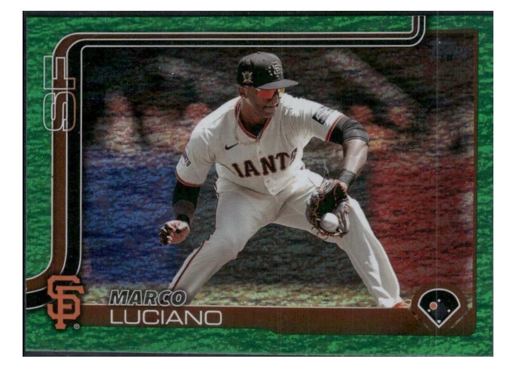 2025 Topps Base Set Marco Luciano #156 card
