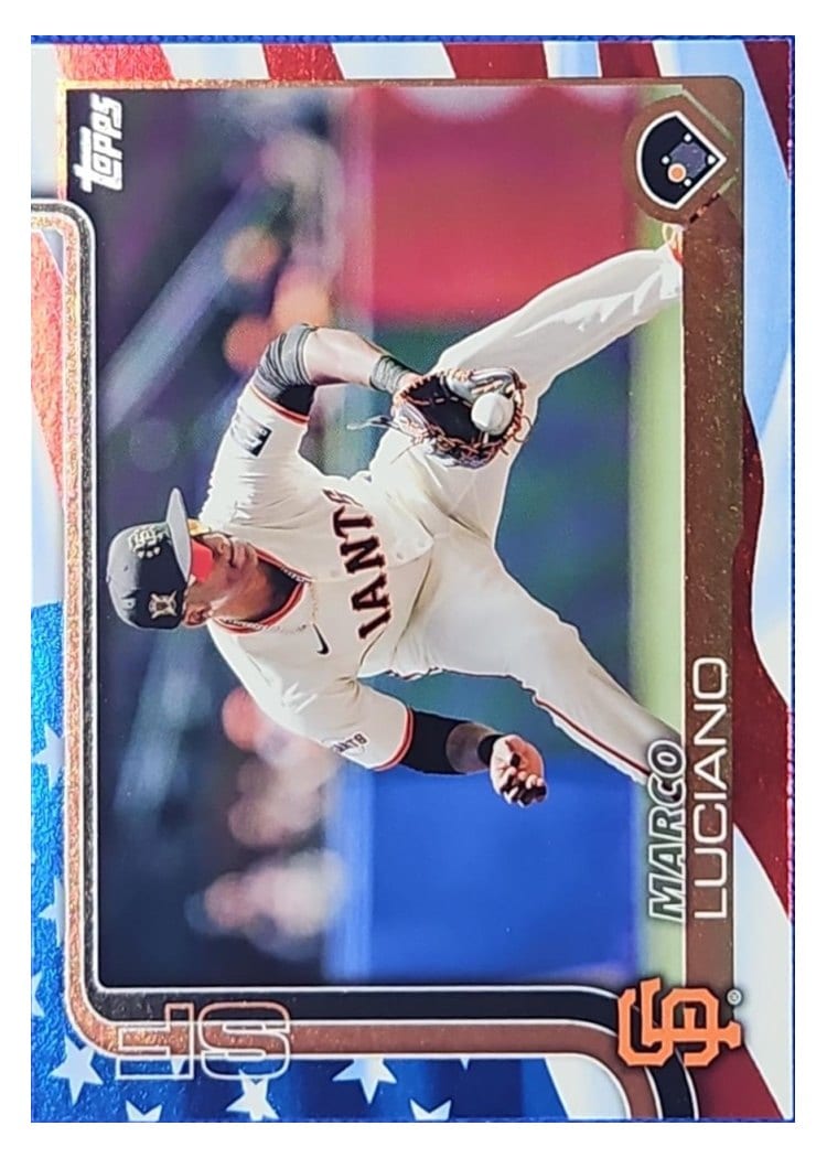 2025 Topps Base Set Marco Luciano #156 card