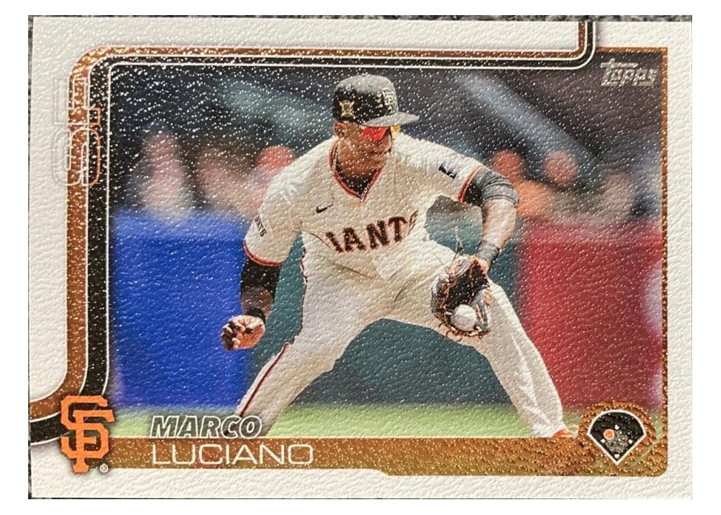 2025 Topps Base Set Marco Luciano #156 card