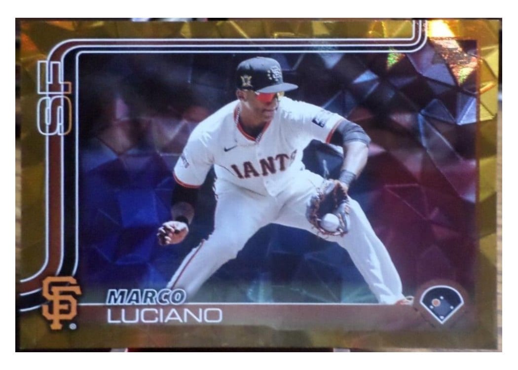 2025 Topps Base Set Marco Luciano #156 card