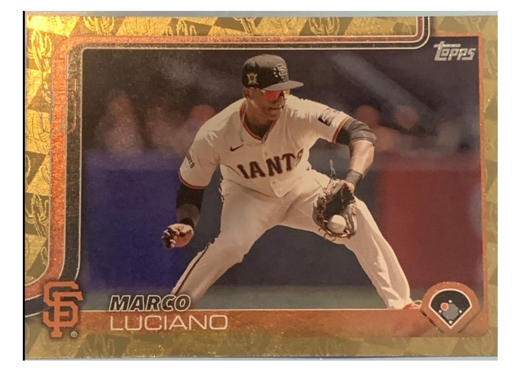 2025 Topps Base Set Marco Luciano #156 card