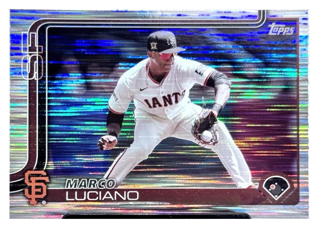 2025 Topps Base Set Marco Luciano #156 card