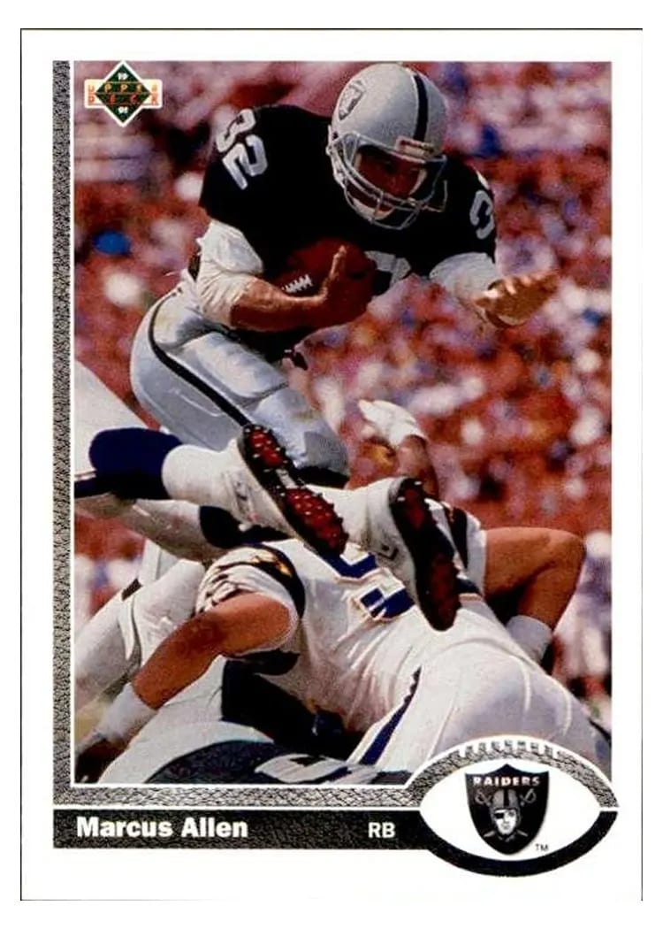 1991 Upper Deck MARCUS ALLEN #446 card
