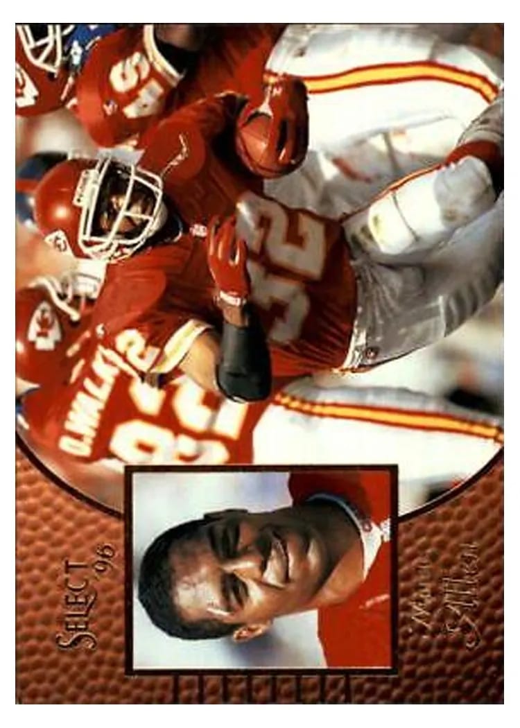 1996 Select Marcus Allen #26 card