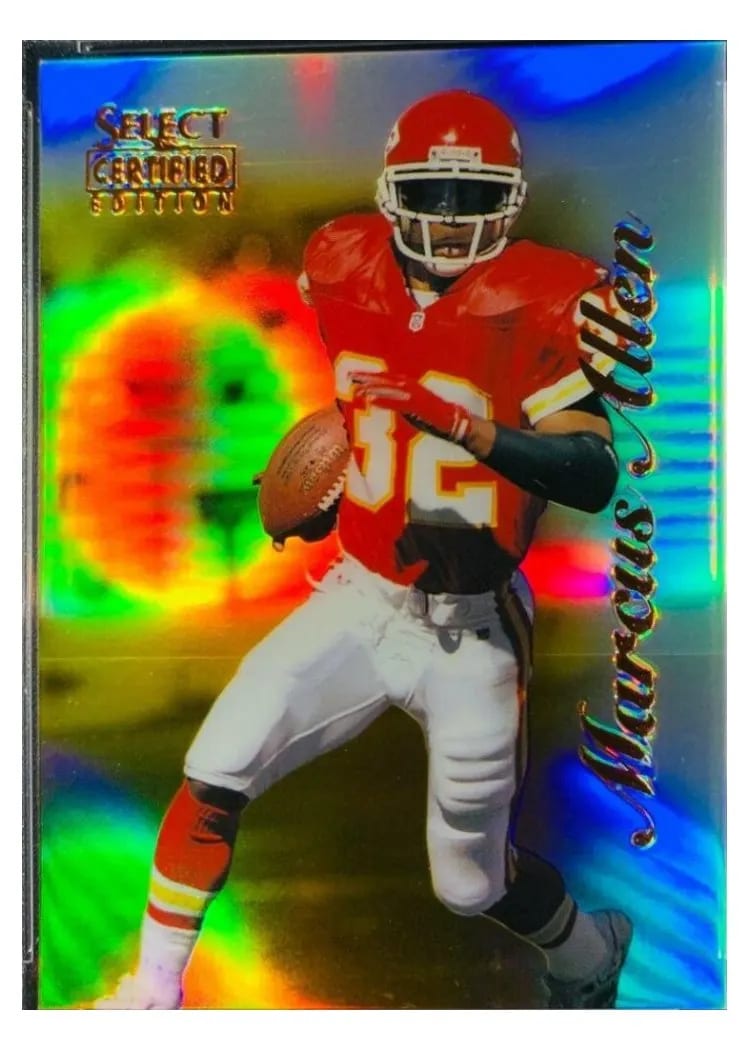 1996 Select Certified Marcus Allen #57 card