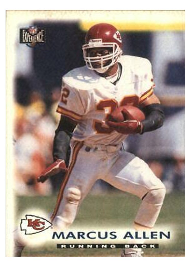 1997 Panini Score Board NFL Experience Marcus Allen #33 card