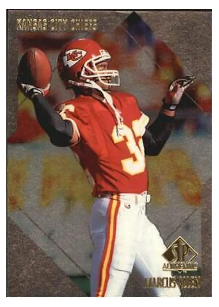 1997 SP Authentic Marcus Allen #106 card