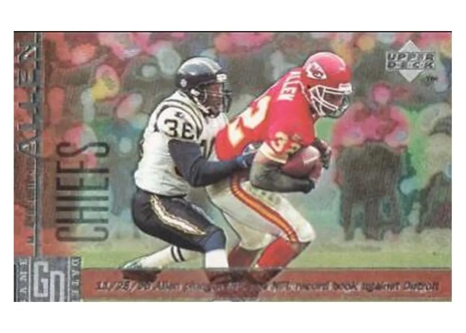 1997 Upper Deck Marcus Allen #115 card