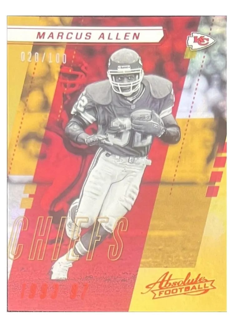 2017 Panini Absolute Marcus Allen #130 card